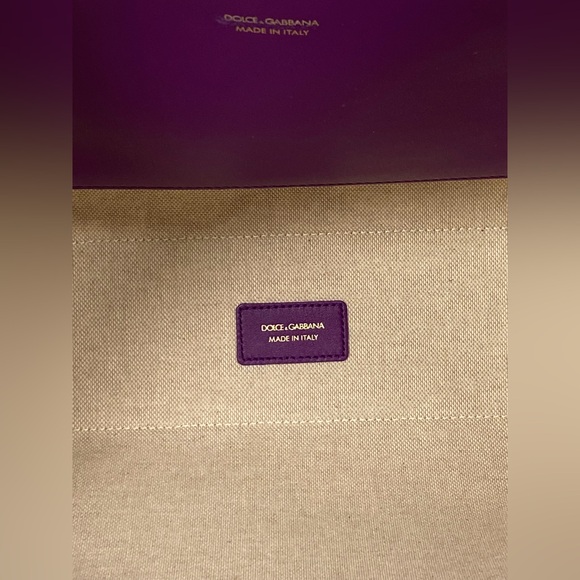 Dolce&Gabbana Majolica-Print Canvas Shopping Tote Bag - Picture 14 of 16